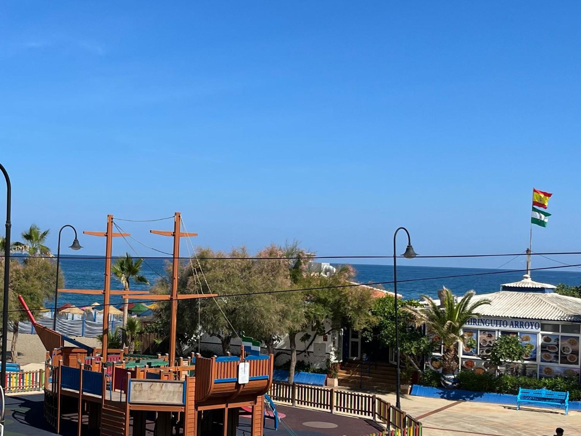 Calabella 1 Pirate View, Frontline Beach La Cala De Mijas, Wi-Fi Bagian luar foto